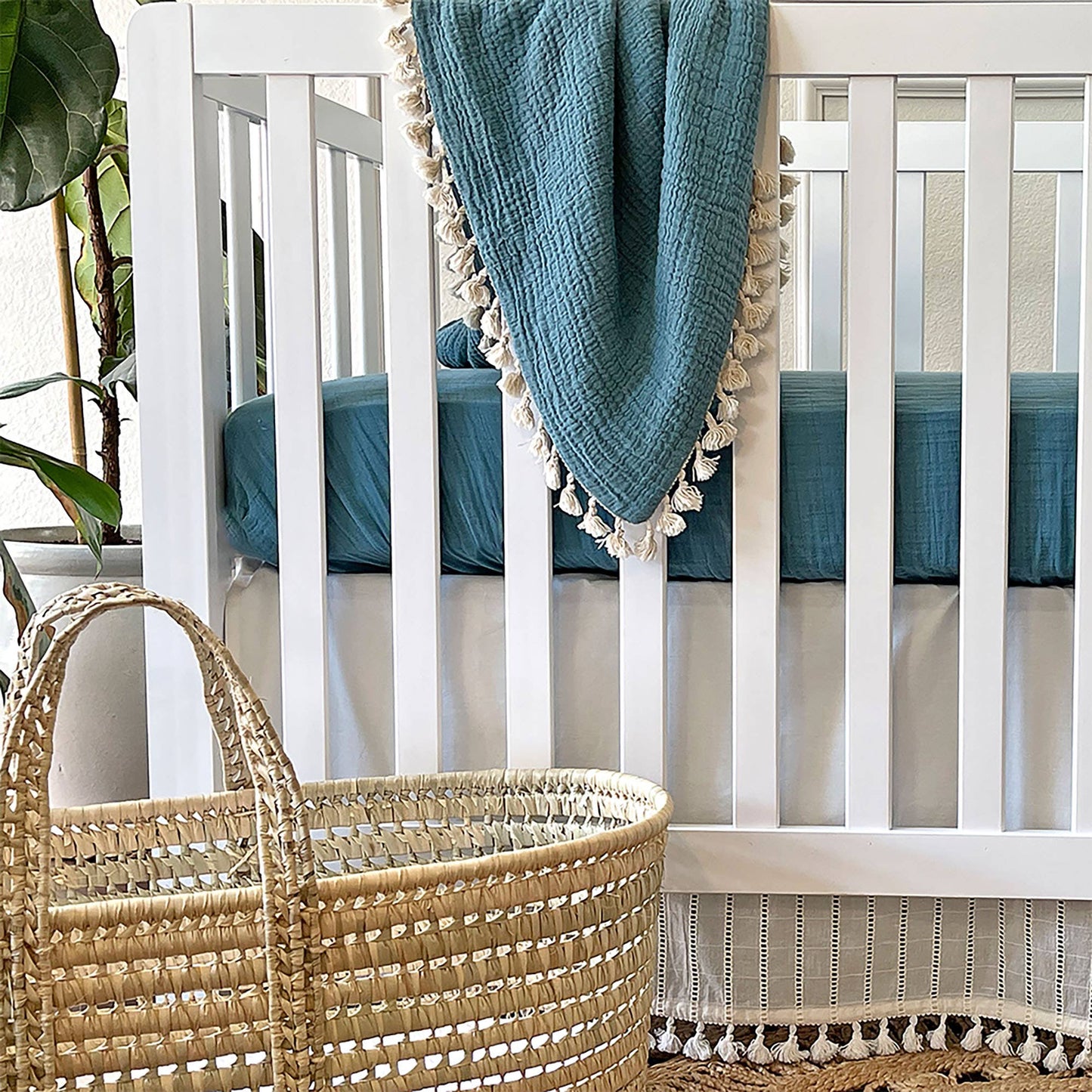 6 Layer Muslin Blanket Riverstone