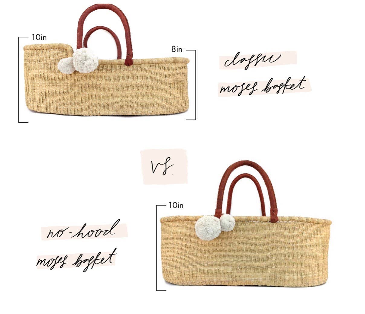 Artisan Sky- Signature Collection- African Moses Basket