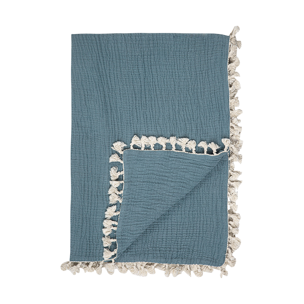 6 Layer Muslin Blanket Riverstone