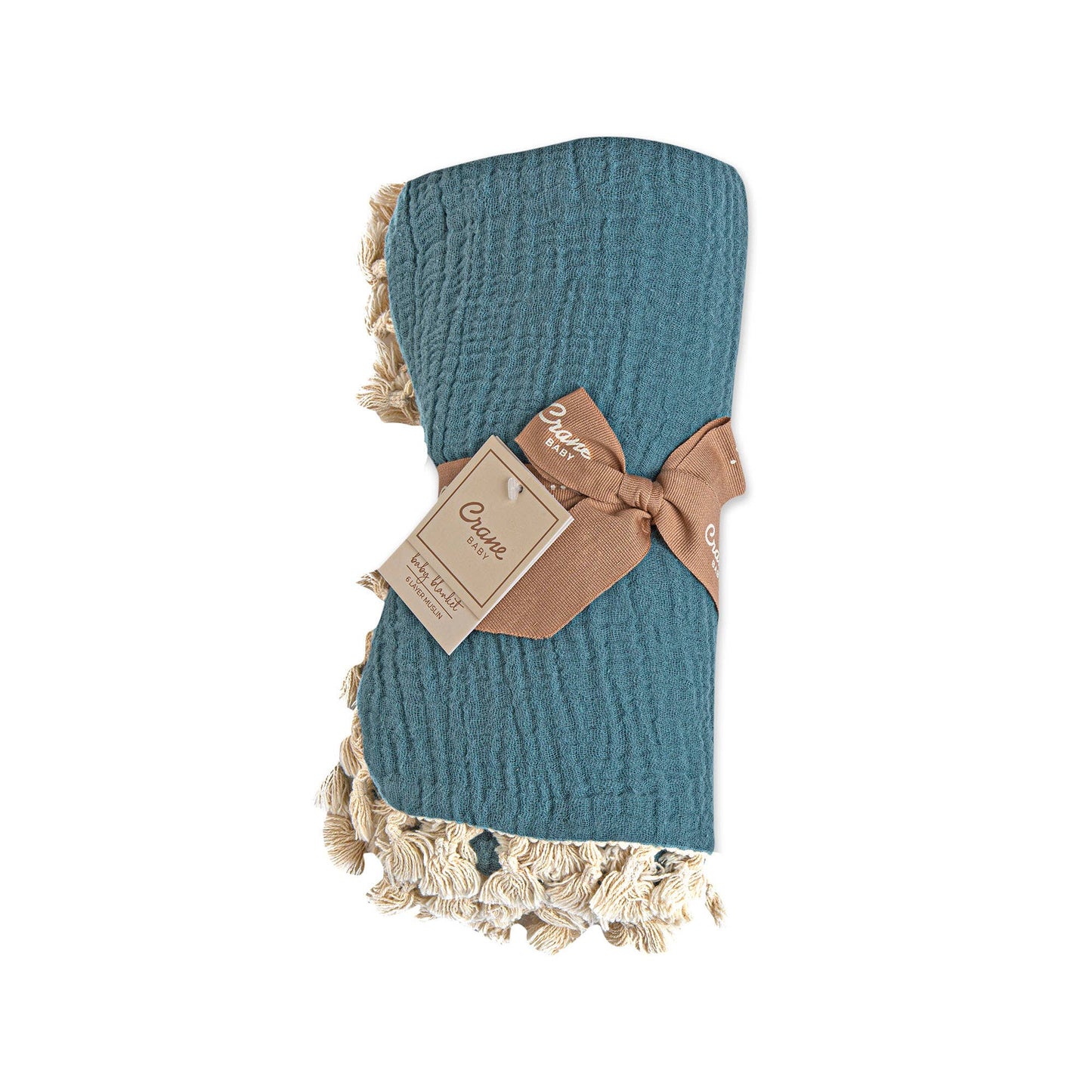 6 Layer Muslin Blanket Riverstone