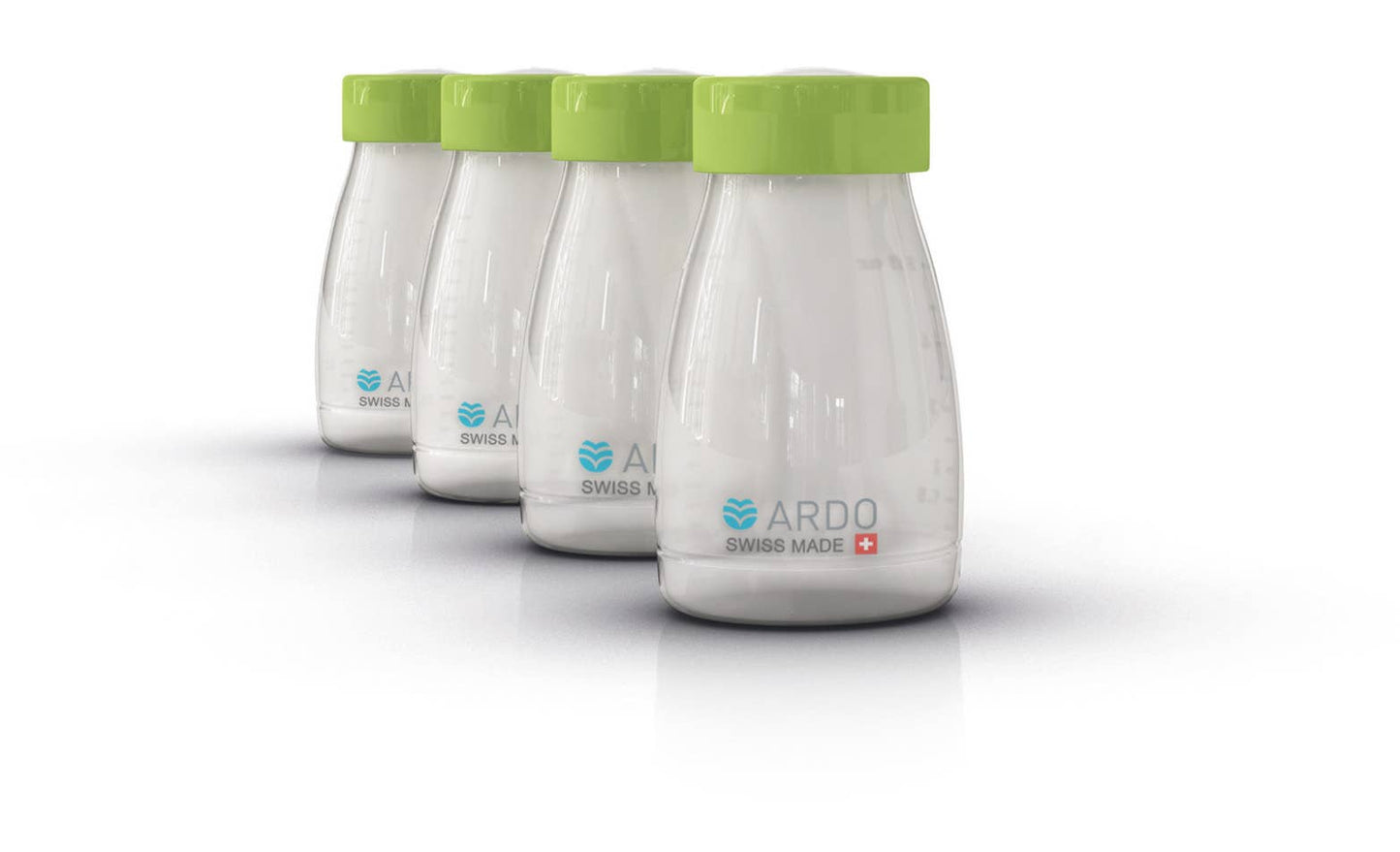 4 Milk Bottles 150 mL