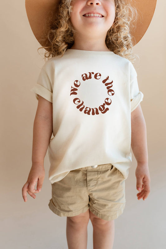We Are The Change, Graphic Tee for Kids and Toddlers